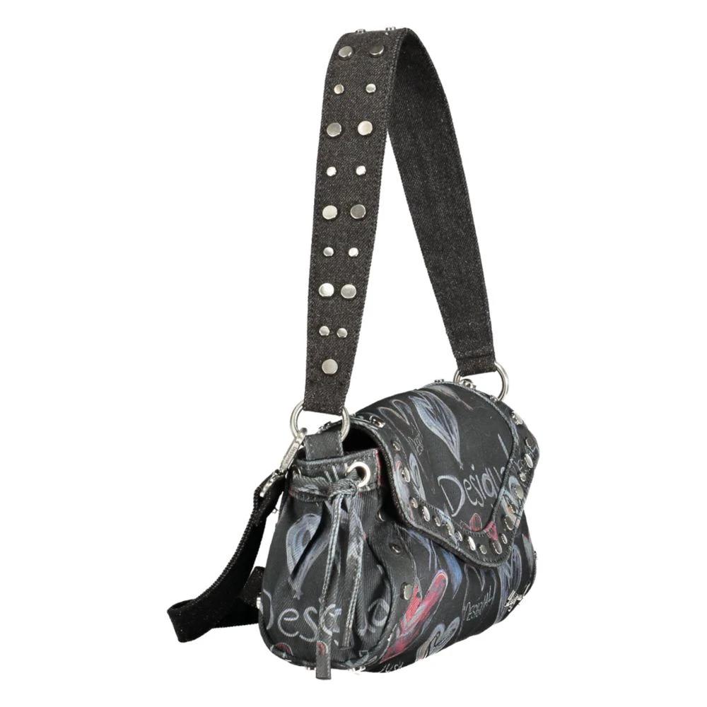 Desigual Schwarze Polyester Damentasche by Desigual