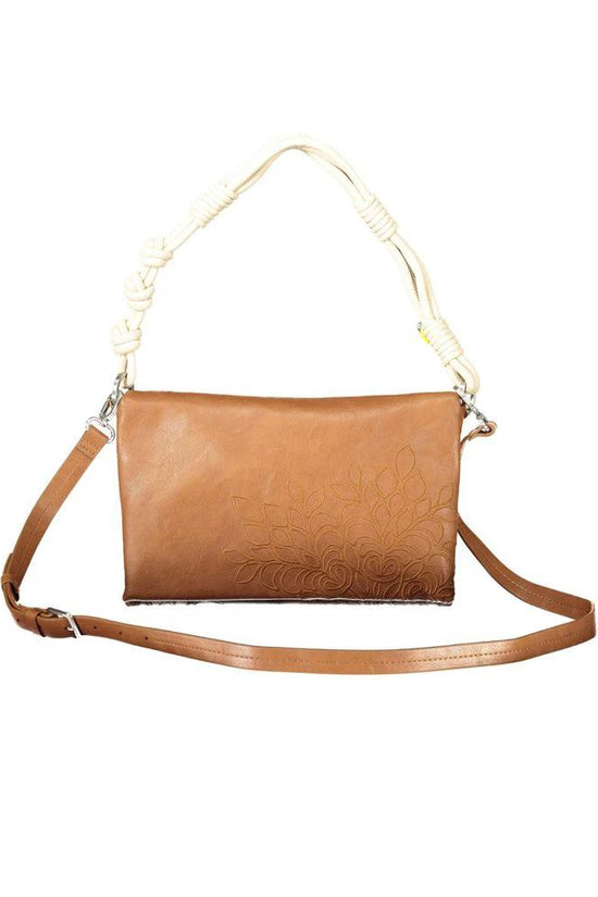 Desigual Damenhandtasche aus Polyurethan in Marrone by Desigual