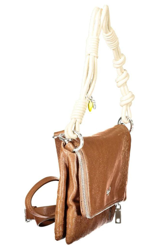 Desigual Damenhandtasche aus Polyurethan in Marrone by Desigual