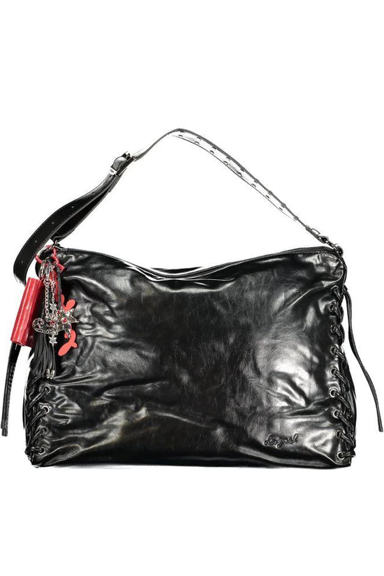 Desigual Schwarze Damen-Handtasche aus Polyurethan by Desigual