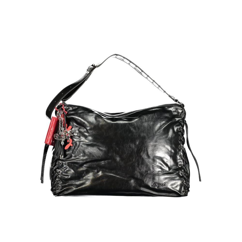 Desigual Schwarze Damen-Handtasche aus Polyurethan by Desigual