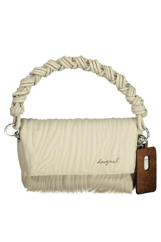 Desigual Ecru Polyurethane Women's Handbag by Desigual