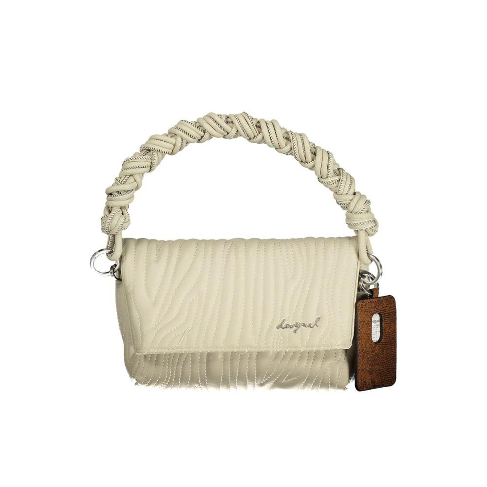 Desigual Ecru Polyurethane Women's Handbag by Desigual
