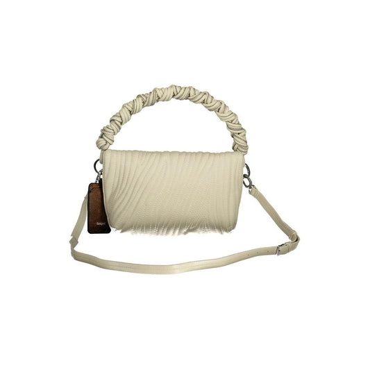 Desigual Ecru Polyurethane Women's Handbag by Desigual
