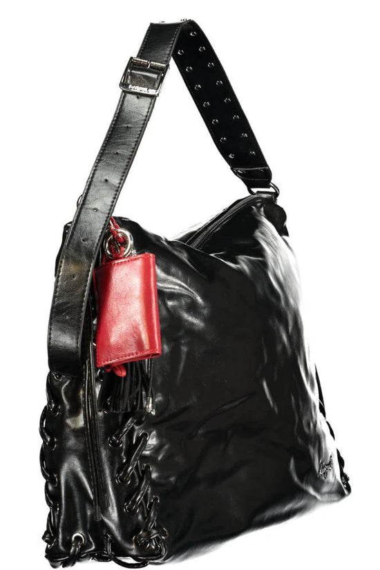 Desigual Schwarze Damen-Handtasche aus Polyurethan by Desigual
