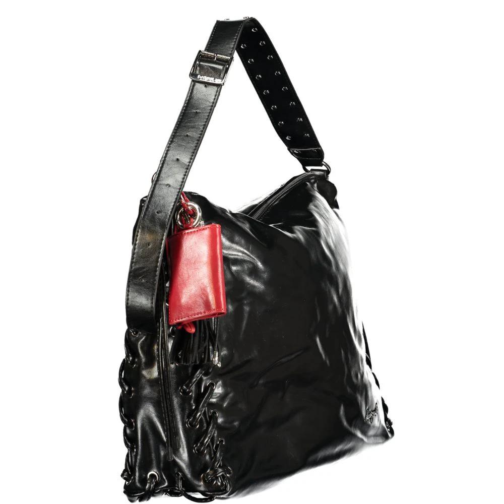 Desigual Schwarze Damen-Handtasche aus Polyurethan by Desigual
