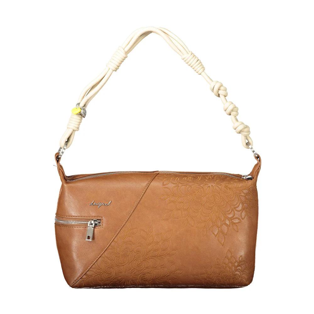 Desigual Schultertasche aus Polyurethan in Marrone für Damen by Desigual