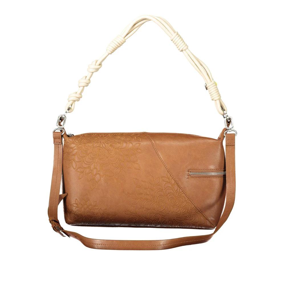 Desigual Schultertasche aus Polyurethan in Marrone für Damen by Desigual