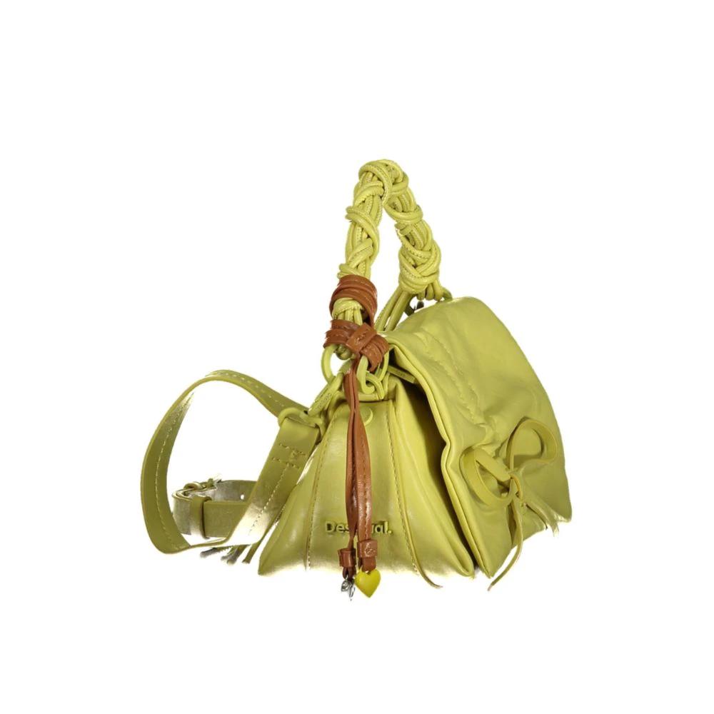 Desigual Gelbe Handtasche aus Polyethylen by Desigual