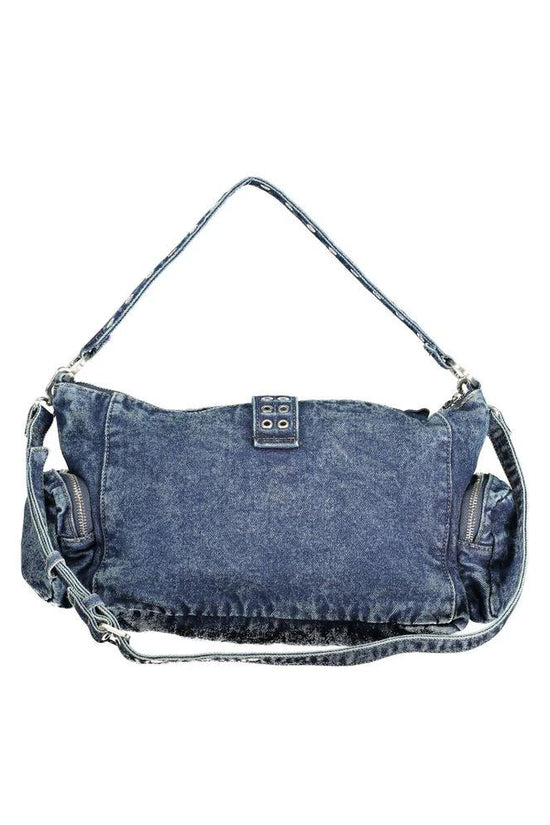 Desigual Blaue Baumwolltasche für Damen by Desigual