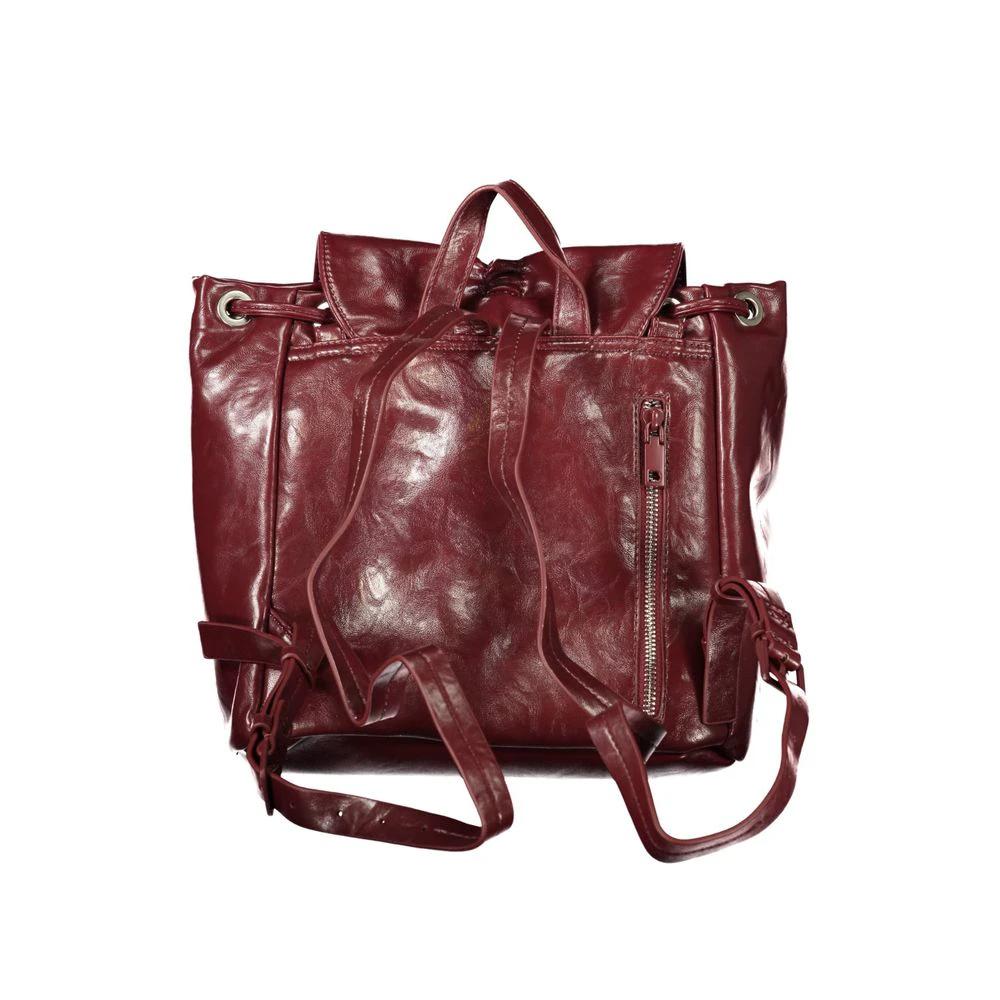 Desigual Burgunderfarbener Rucksack aus Polyurethan für Damen by Desigual