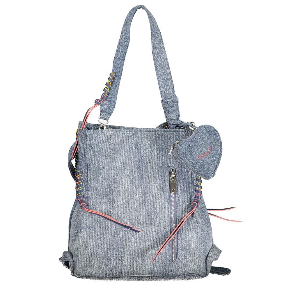 Desigual Azzurro Baumwoll-Rucksack für Damen by Desigual