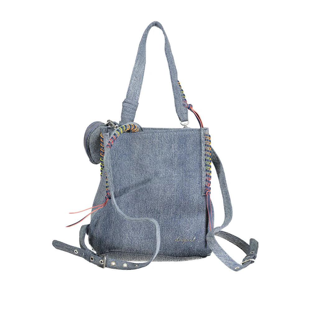 Desigual Azzurro Baumwoll-Rucksack für Damen by Desigual