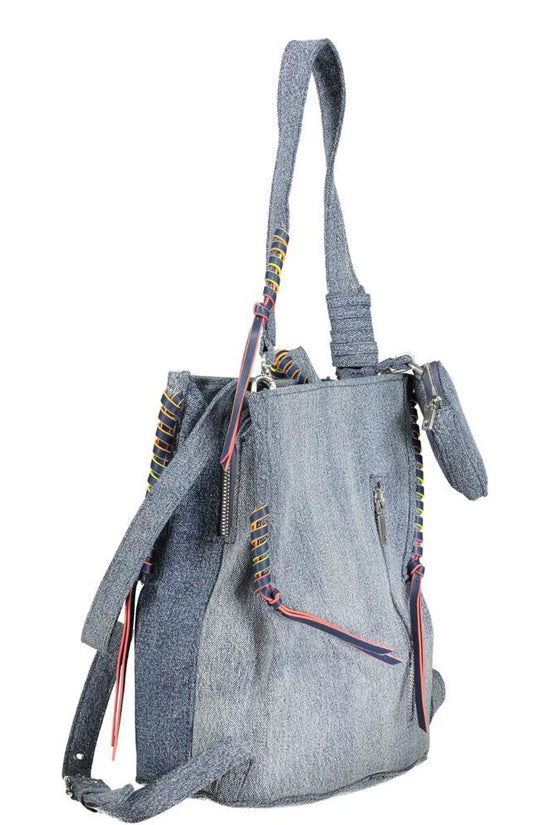 Desigual Azzurro Baumwoll-Rucksack für Damen by Desigual