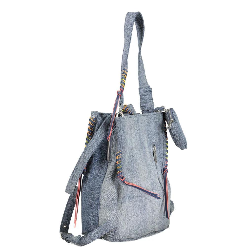 Desigual Azzurro Baumwoll-Rucksack für Damen by Desigual