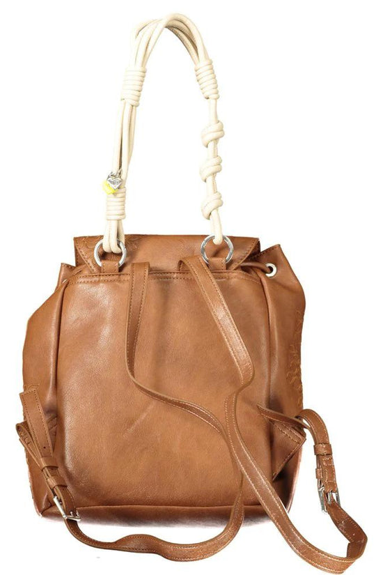 Desigual Damenrucksack aus Marrone-Polyurethan by Desigual