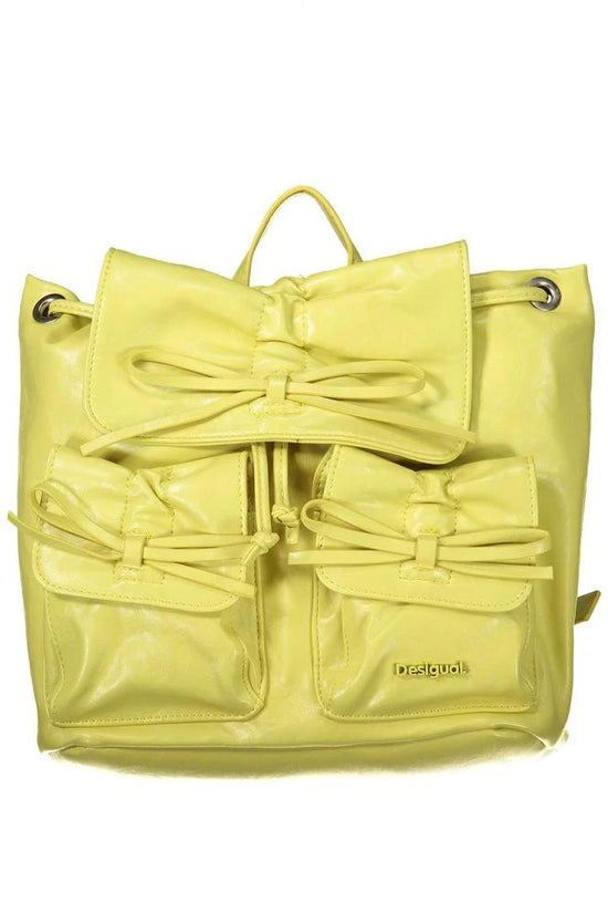 Desigual Gelber Rucksack aus Polyethylen by Desigual