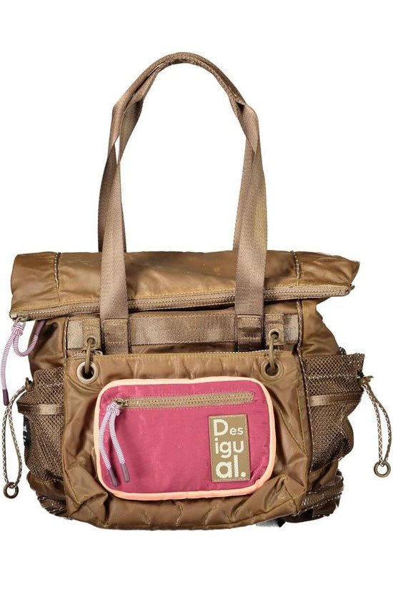 Desigual Damenrucksack aus braunem Polyester by Desigual