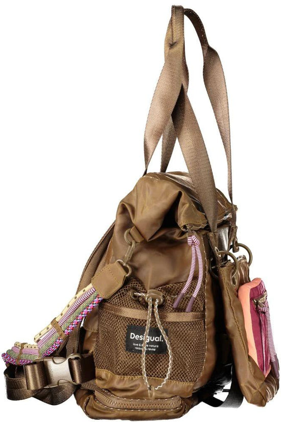 Desigual Damenrucksack aus braunem Polyester by Desigual