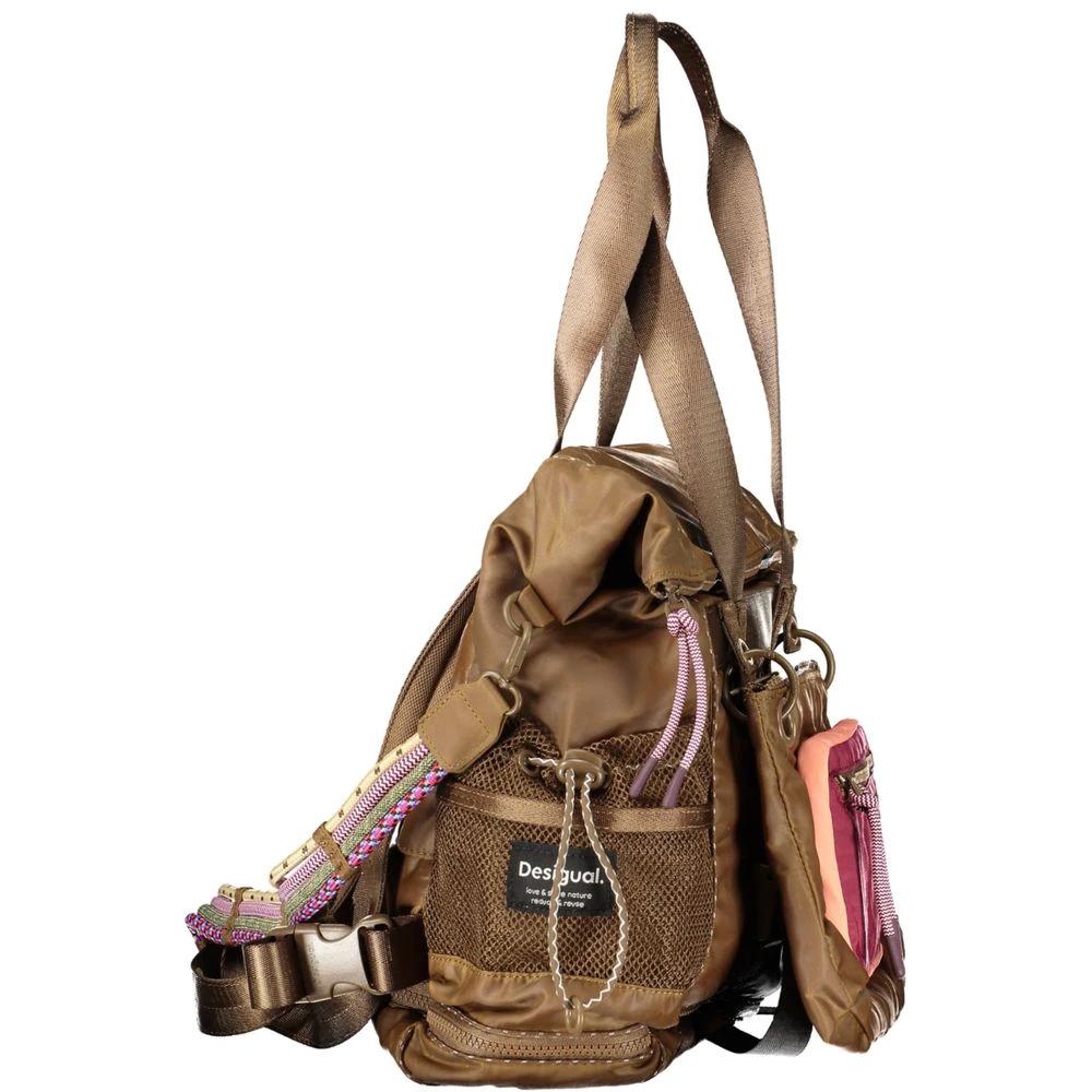 Desigual Damenrucksack aus braunem Polyester by Desigual