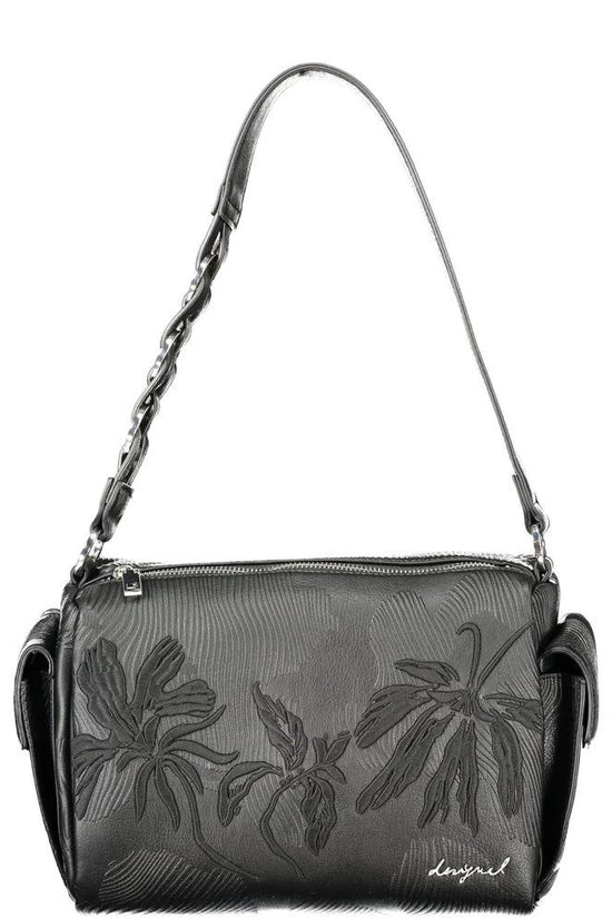 Desigual Schwarze Damen-Handtasche aus Polyurethan by Desigual