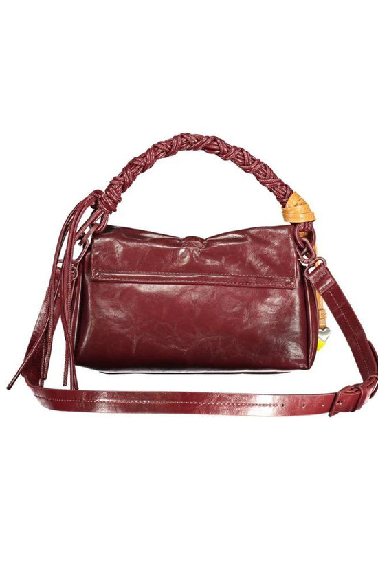 Desigual Burgunderfarbene Mini-Tasche aus Polyurethan für Damen by Desigual