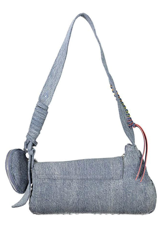 Desigual Azzurro Baumwoll-Damen-Umhängetasche by Desigual
