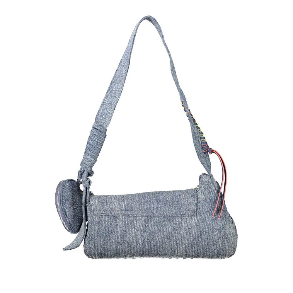 Desigual Azzurro Baumwoll-Damen-Umhängetasche by Desigual