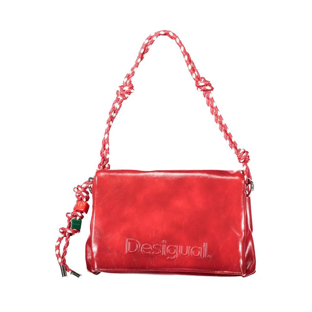 Desigual Rote Handtasche aus Polyurethan für Damen by Desigual