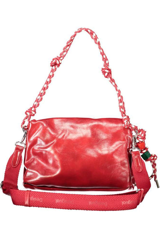 Desigual Rote Handtasche aus Polyurethan für Damen by Desigual