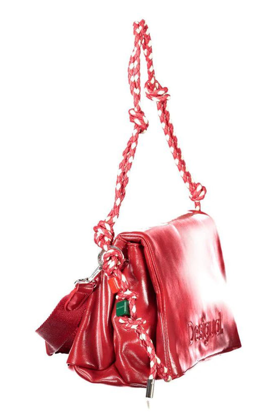 Desigual Rote Handtasche aus Polyurethan für Damen by Desigual