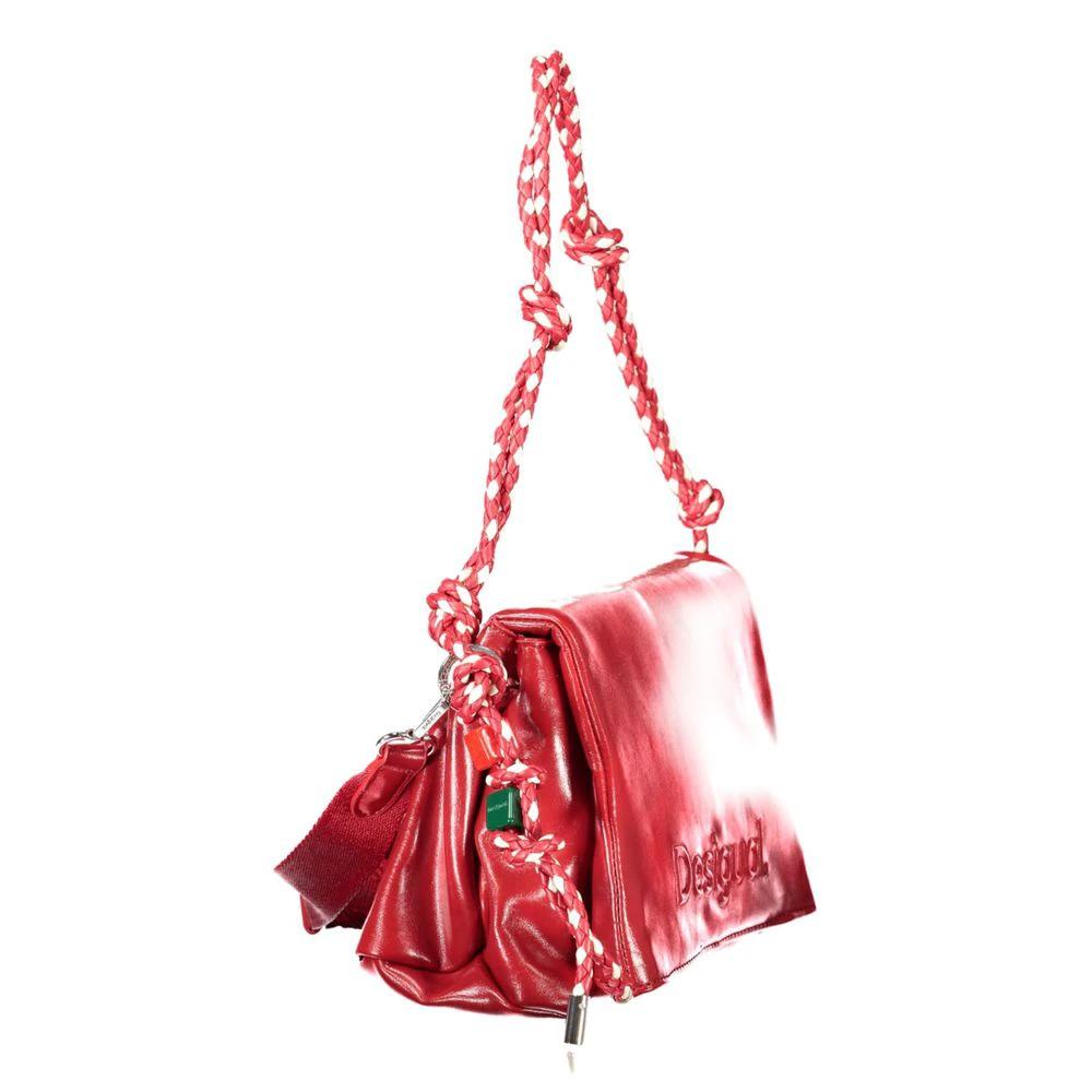 Desigual Rote Handtasche aus Polyurethan für Damen by Desigual