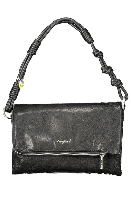 Desigual Schwarze Damen-Handtasche aus Polyurethan by Desigual