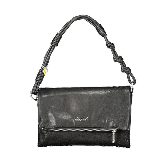 Desigual Schwarze Damen-Handtasche aus Polyurethan by Desigual