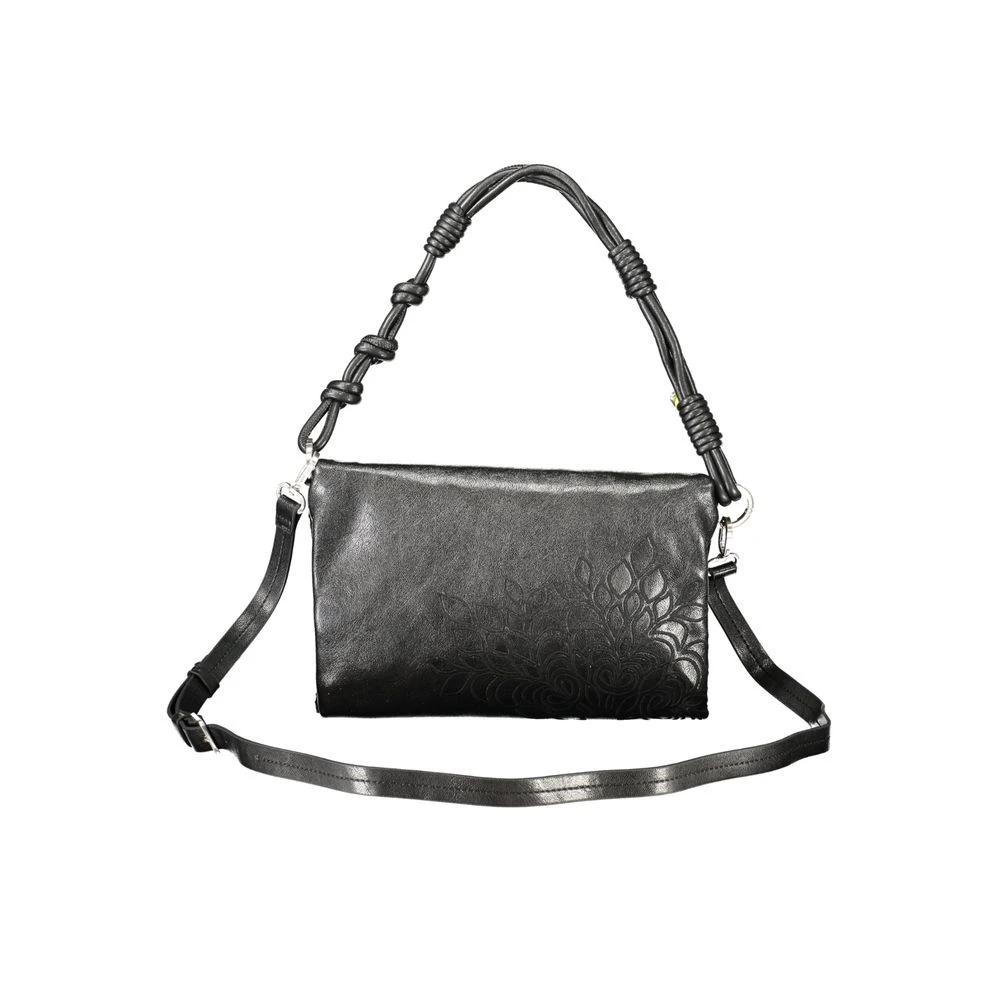 Desigual Schwarze Damen-Handtasche aus Polyurethan by Desigual