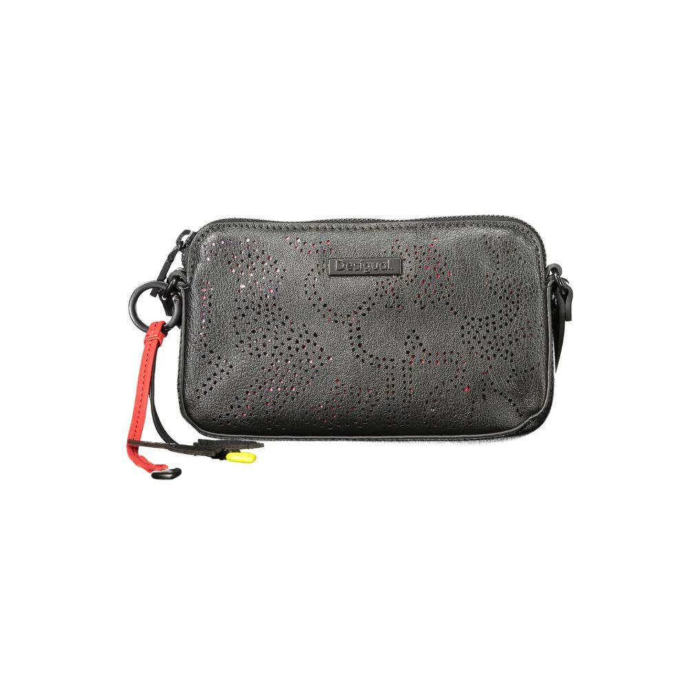 Desigual Nero Poliuretano Damentasche by Desigual