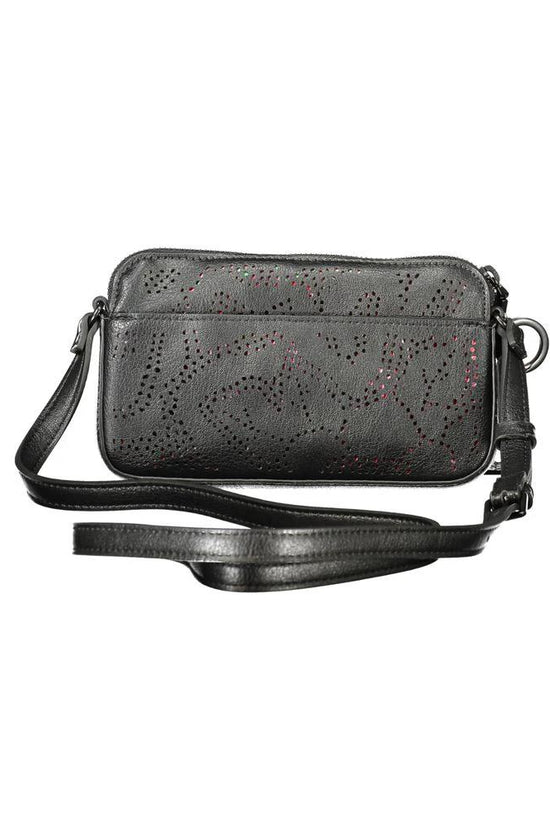 Desigual Nero Poliuretano Damentasche by Desigual