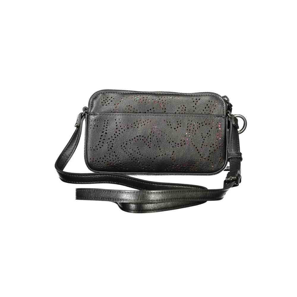 Desigual Nero Poliuretano Damentasche by Desigual