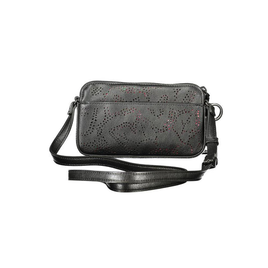 Desigual Nero Poliuretano Damentasche by Desigual