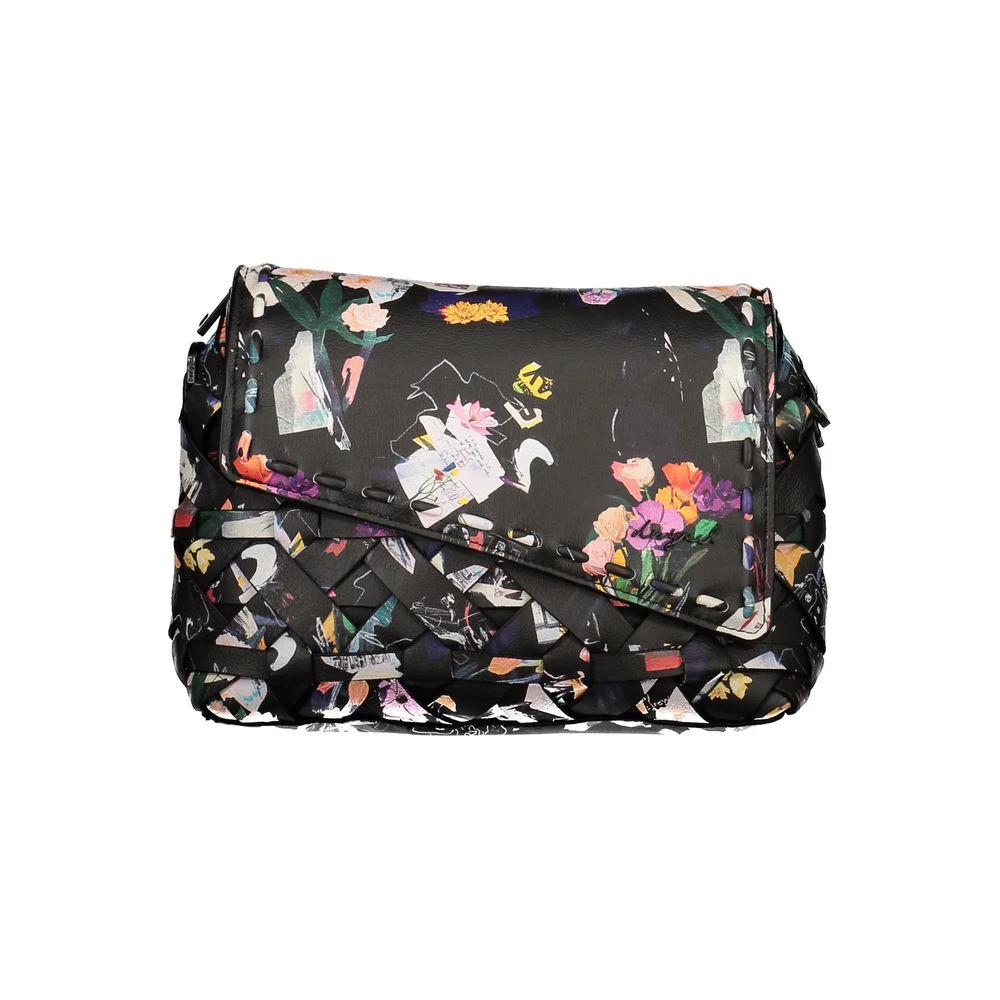 Desigual Schwarze Damen-Handtasche aus Polyurethan by Desigual