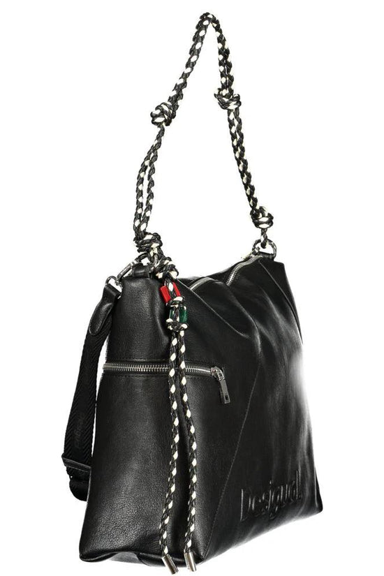 Desigual Schwarze Damenhandtasche aus Polyurethan by Desigual