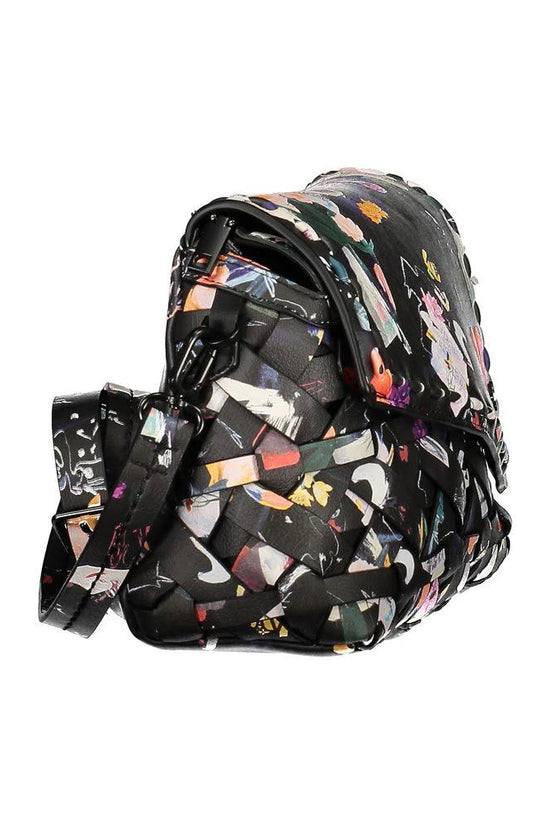 Desigual Schwarze Damen-Handtasche aus Polyurethan by Desigual