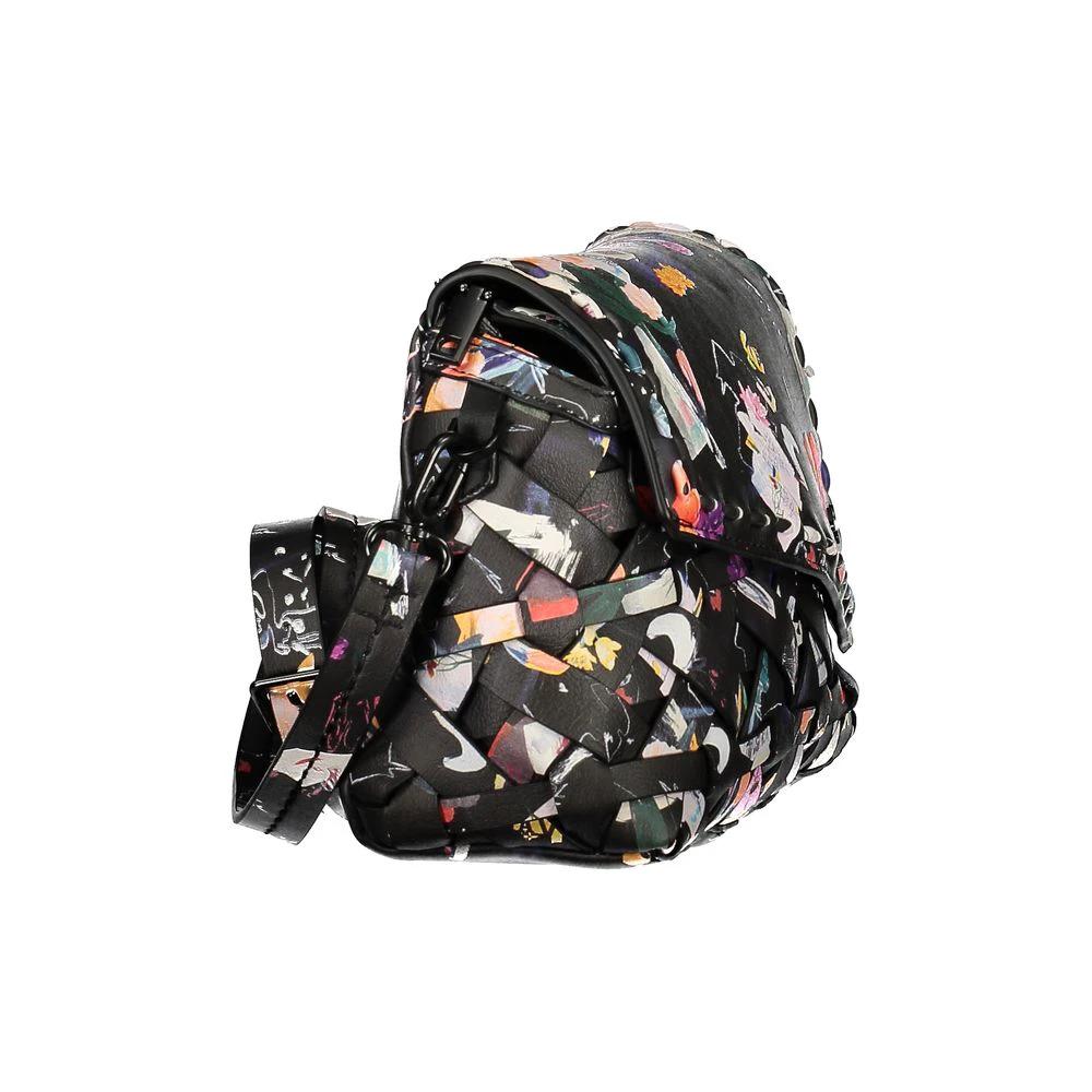 Desigual Schwarze Damen-Handtasche aus Polyurethan by Desigual