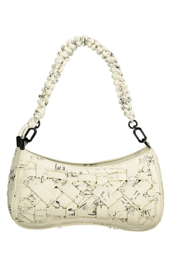 Desigual Bianco Polyurethan Handtasche für Damen by Desigual