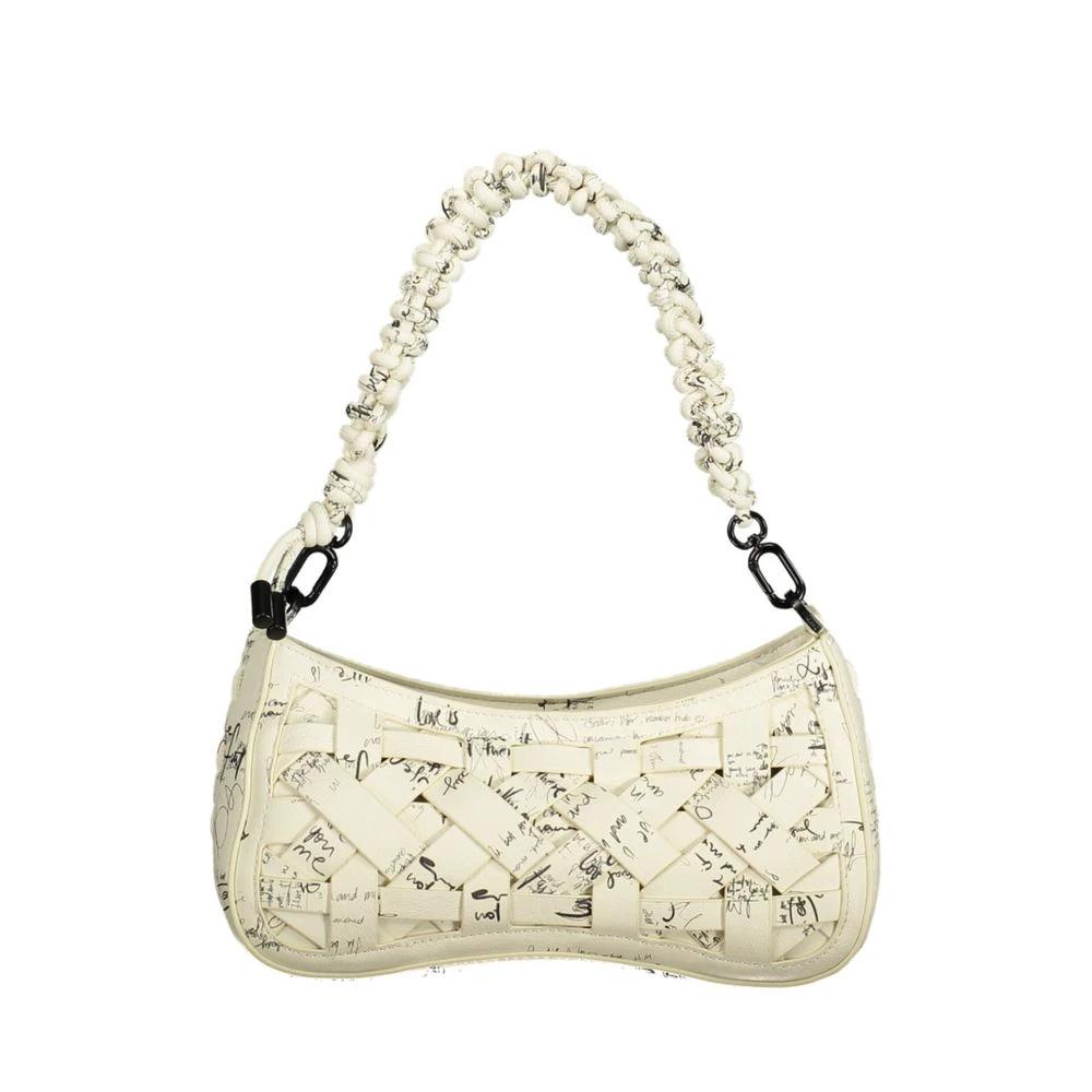 Desigual Bianco Polyurethan Handtasche für Damen by Desigual