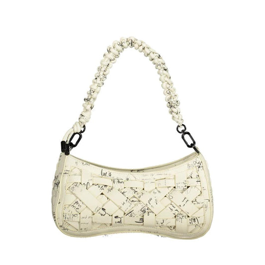 Desigual Bianco Polyurethan Handtasche für Damen by Desigual
