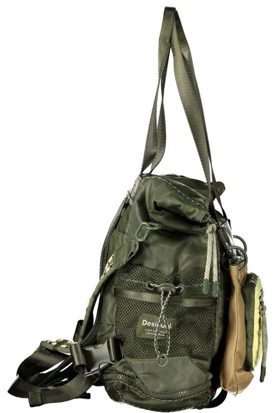 Desigual Verde Polyester Damenrucksack by Desigual