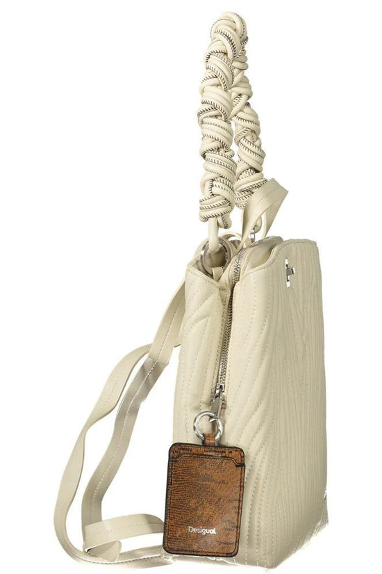 Desigual Weißer Rucksack aus Polyurethan für Damen by Desigual
