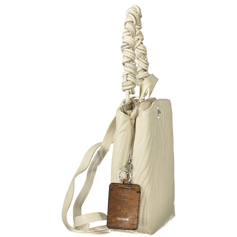 Desigual Weißer Rucksack aus Polyurethan für Damen by Desigual
