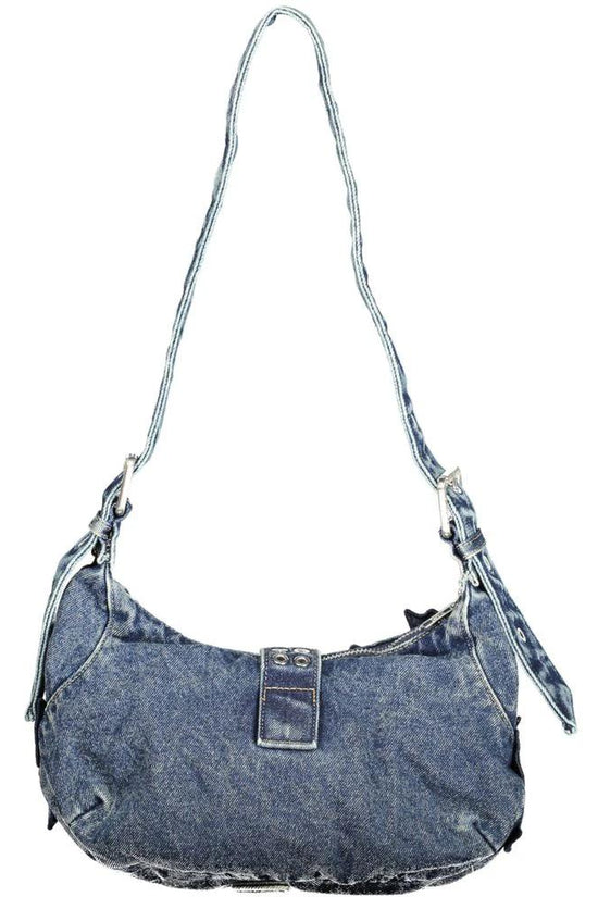 Desigual Schultertasche aus blauer Baumwolle für Damen by Desigual